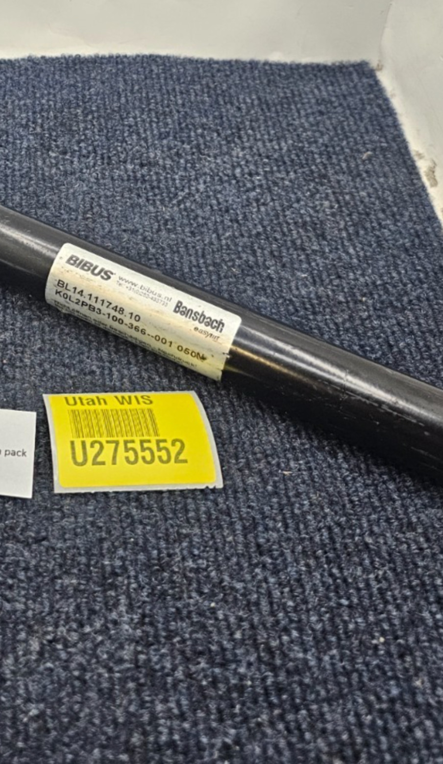 Bansbach BIBUS EasyLift K0L2PB3-100-366–001 050N Gas Spring BL14.111748.10