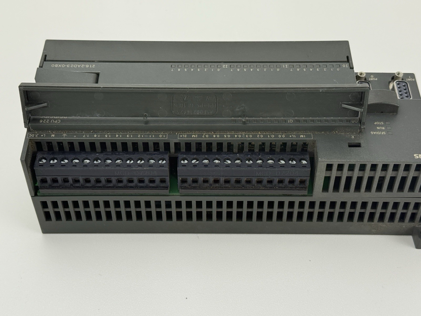 Siemens 6ES7 216-2AD23-0XB0 Simatic S7-200 CPU Used & Working