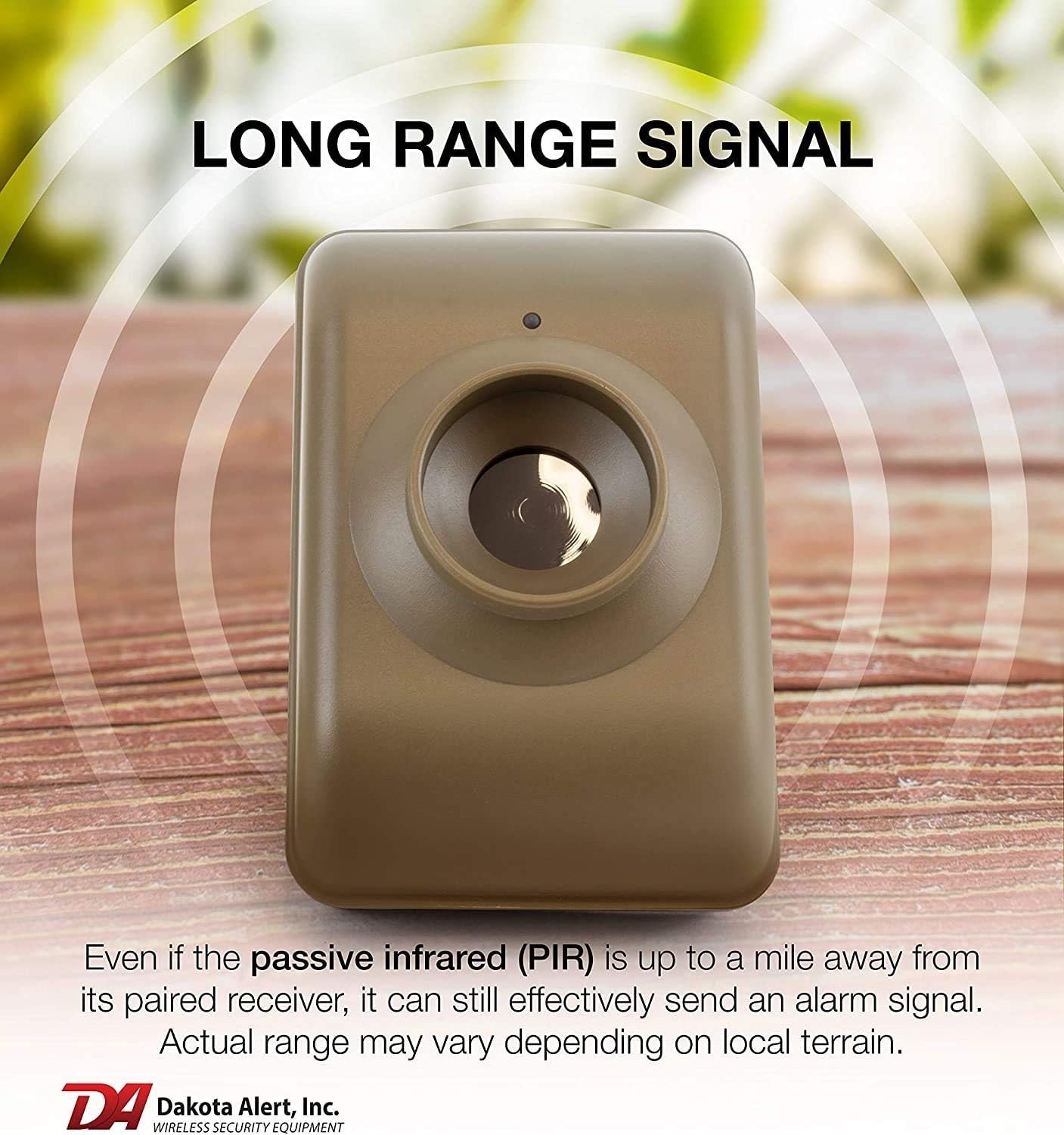Dakota Alert Long Range Wireless Driveway Motion Detector – DCMA-4000 One Mile –