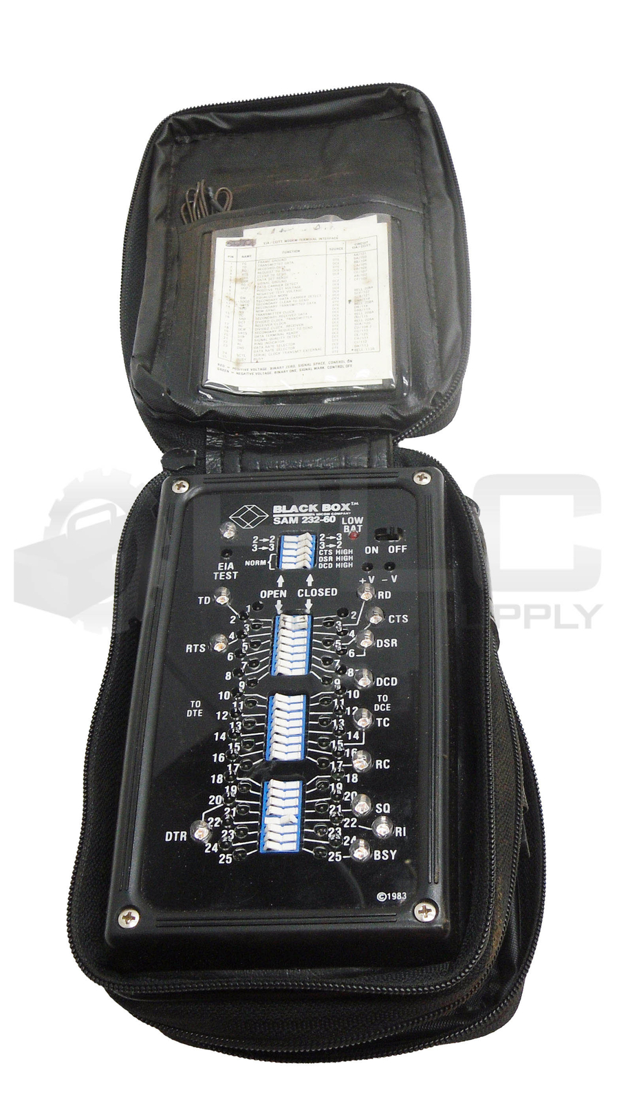 BLACK BOX SAM 232-60 BREAKOUT BOX *POWERS ON*