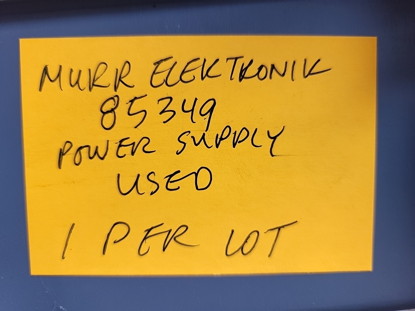 Murr Elektronik 85349 Men 1 Power Supply 1/2 Phase Smoothed