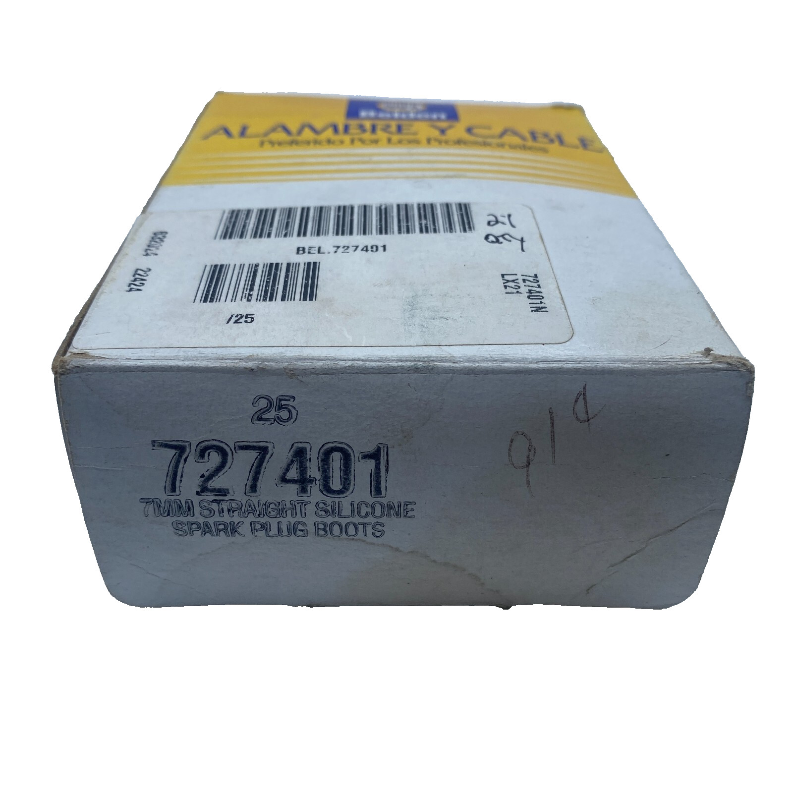 NAPA Belden 7mm Straight Silicone Spark Plug Boots 727401, Sold Per Boot,NEW