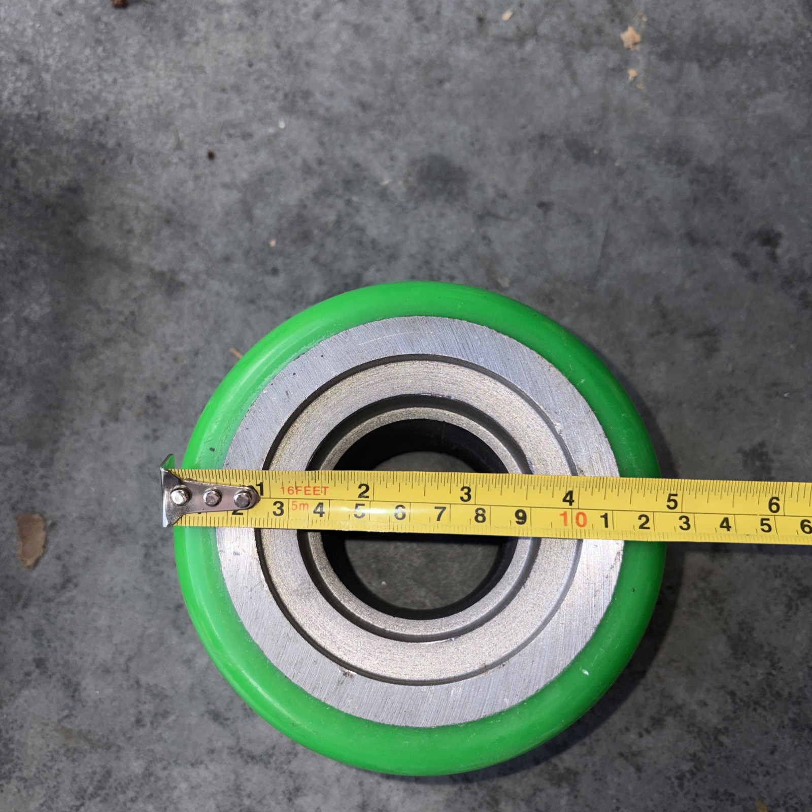 1055548ML Mega Load Poly Wheel: Mitsubishi Forklift Load Wheel