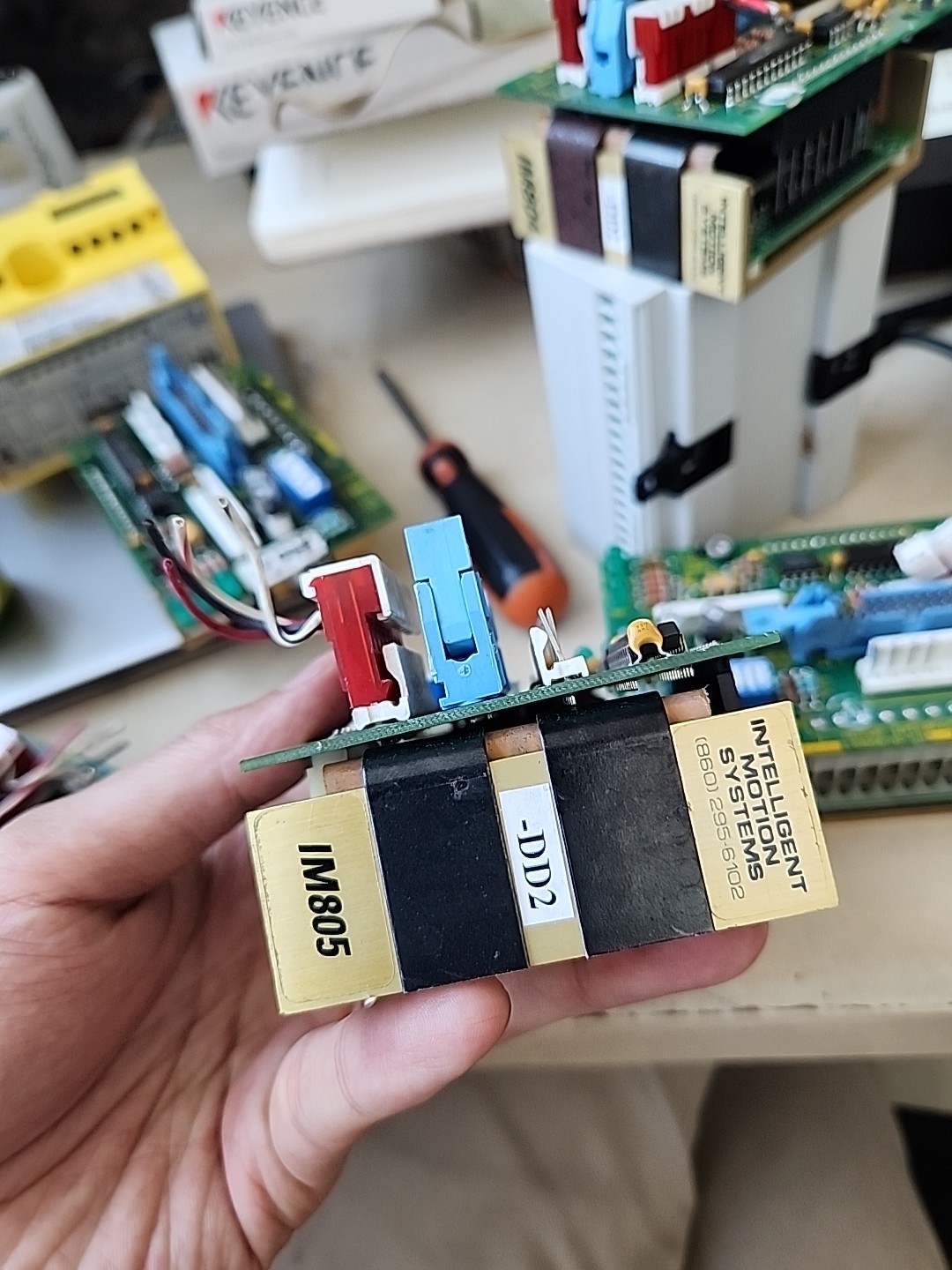 Intelligent Motion Systems IM805 Stepper DriveR Tested IM805-DD2 + 1686678-50