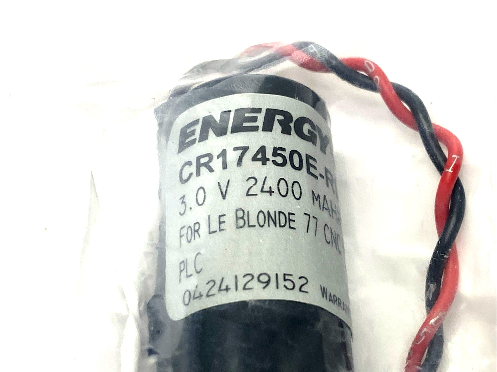 Energy+ CR17450E-RL 3V Battery Pack For GE Fanuc CNC