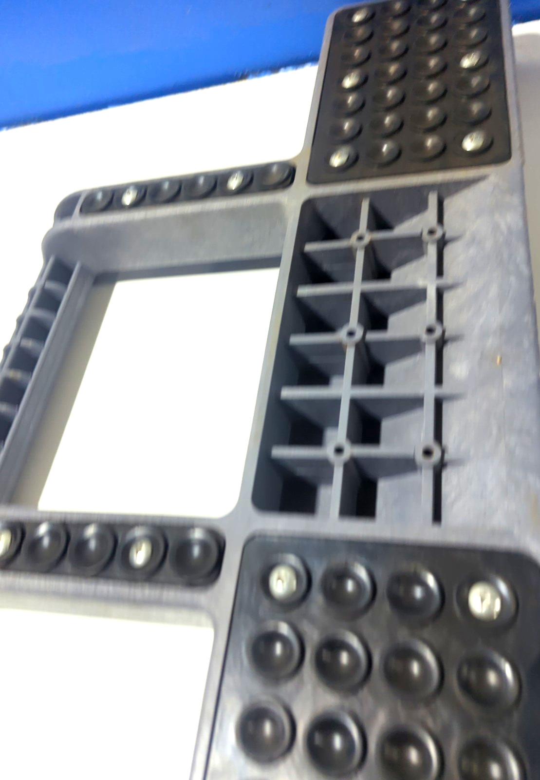 Vestil PTC-8 Plastic Pallet Truck Chock 27-3/16 in. x 15-3/8 in. x 3-1/8 in.