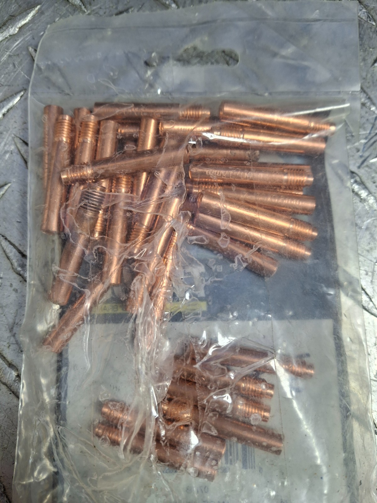 Weldmark by Tweco WMK1430 MIG Copper Welding Contact Tips 14 Series Lot of 35