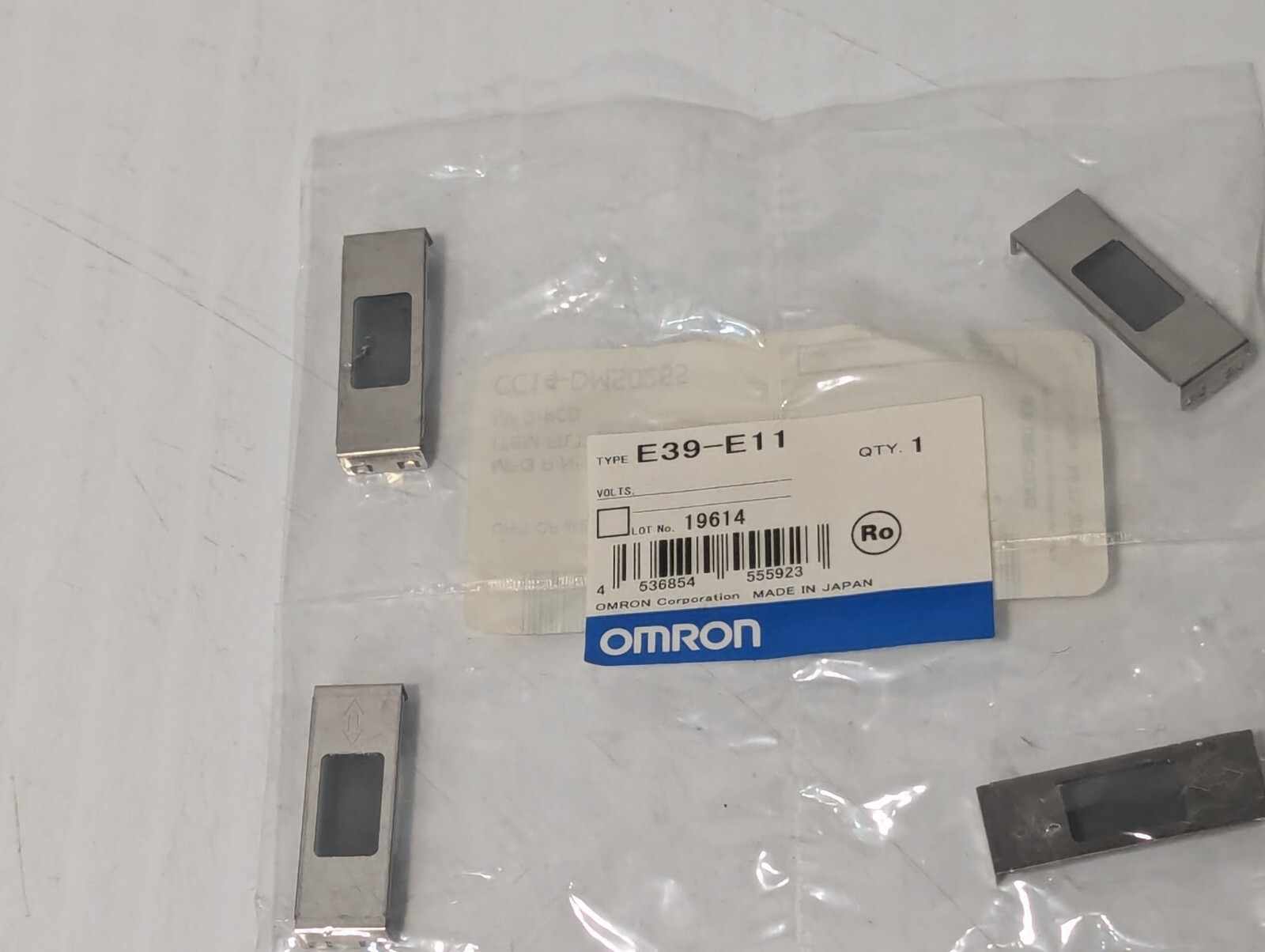 Omron E39-E11 Optical Filter Set (Pack of 4), 163K866H01, 5915-13-000-2139