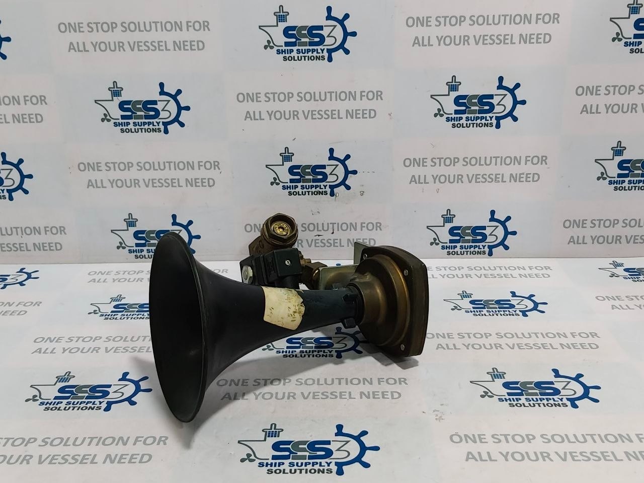 Kockum Sonics Tyfon MKT 75/660 Air Horn with Solenoid Valve