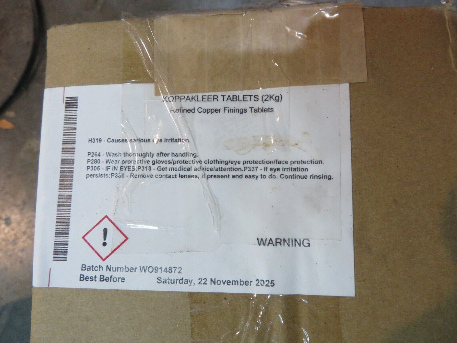 Koppakleer Tablets, 2kg, 160-B2, Refined Copper Finings Tablets For Beer Making