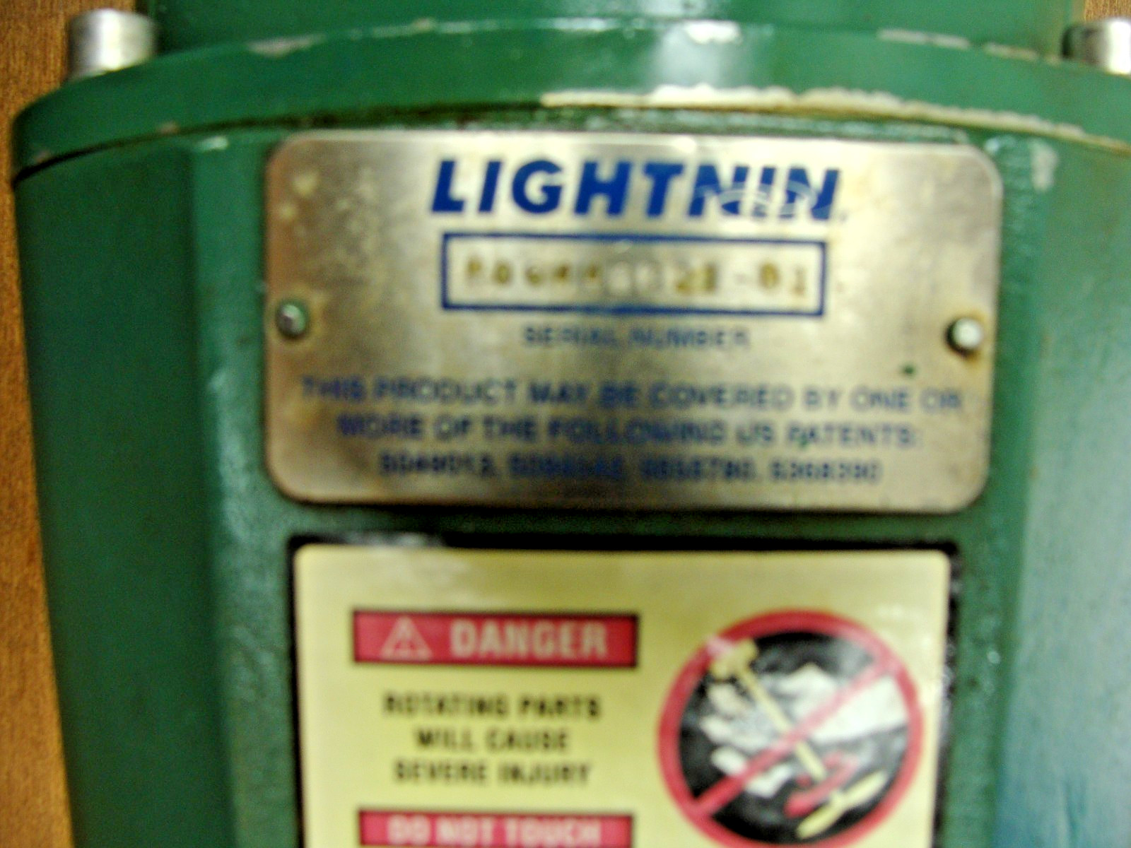 BALDOR X5P75 LIGHTNIN SPXFLOW MOTOR 3/4 HP 208-230/460 1725 RPM