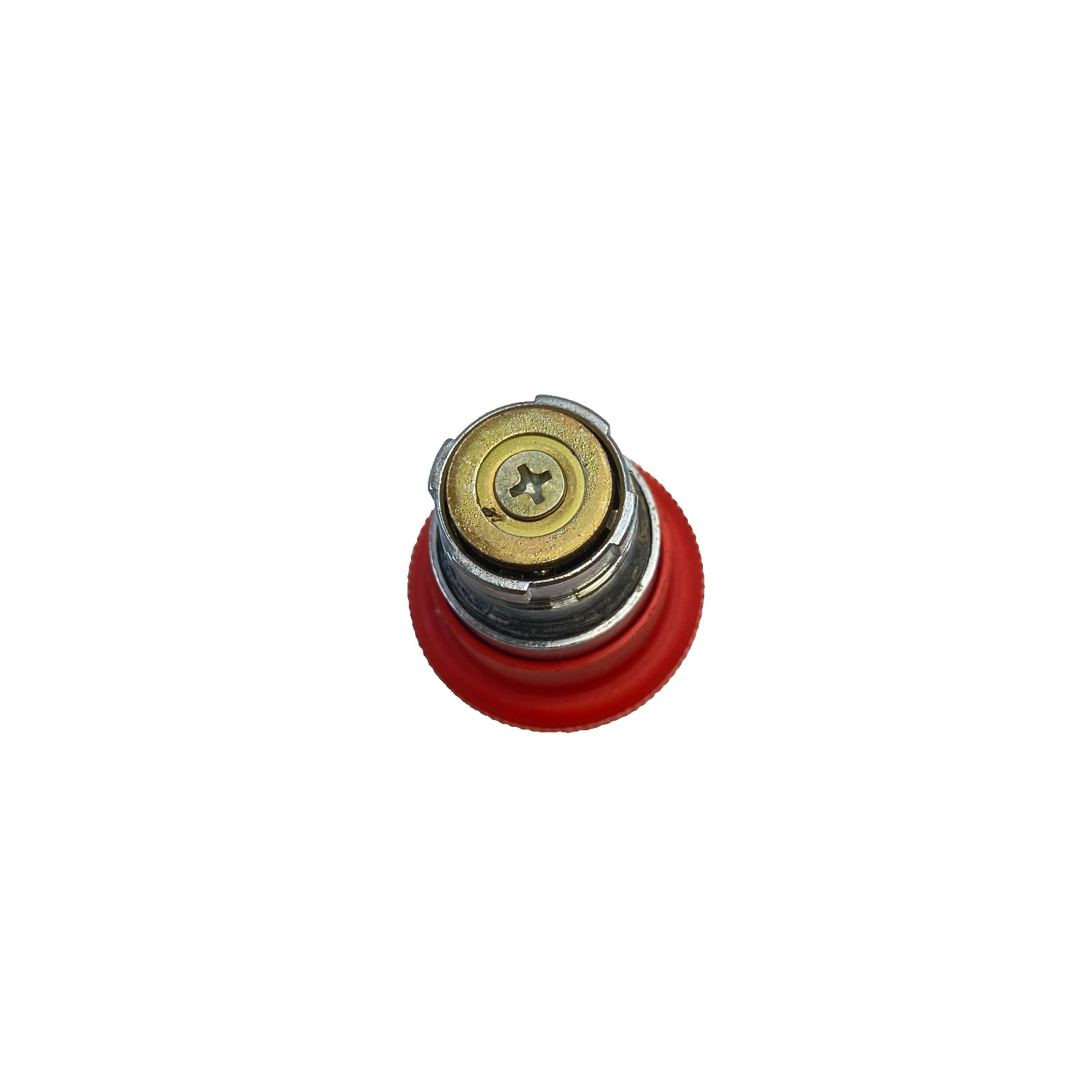 TELEMECANIQUE ZB2BS54 PUSHBUTTON OPERATOR MUSHROOM RED TWIST RELEASE (LOT OF 3)