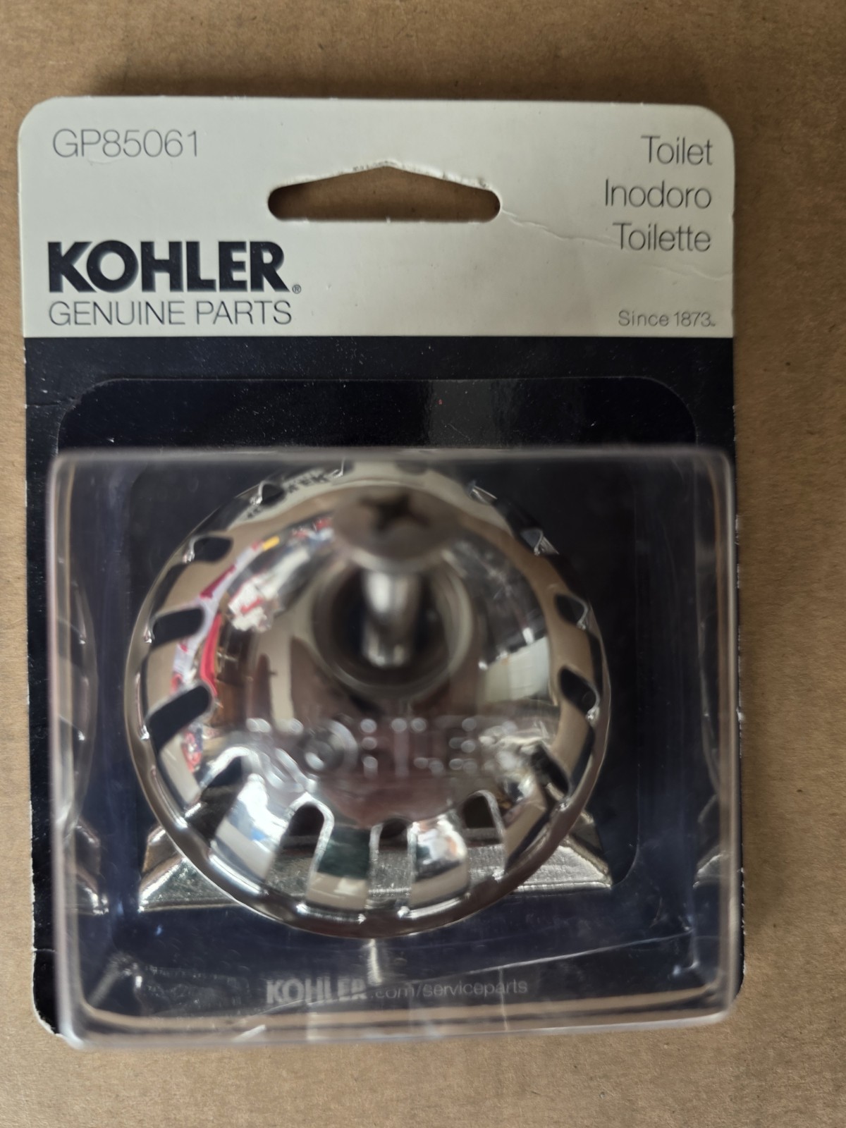Kohler GP85061 Urinal Strainer, LOT OF 5