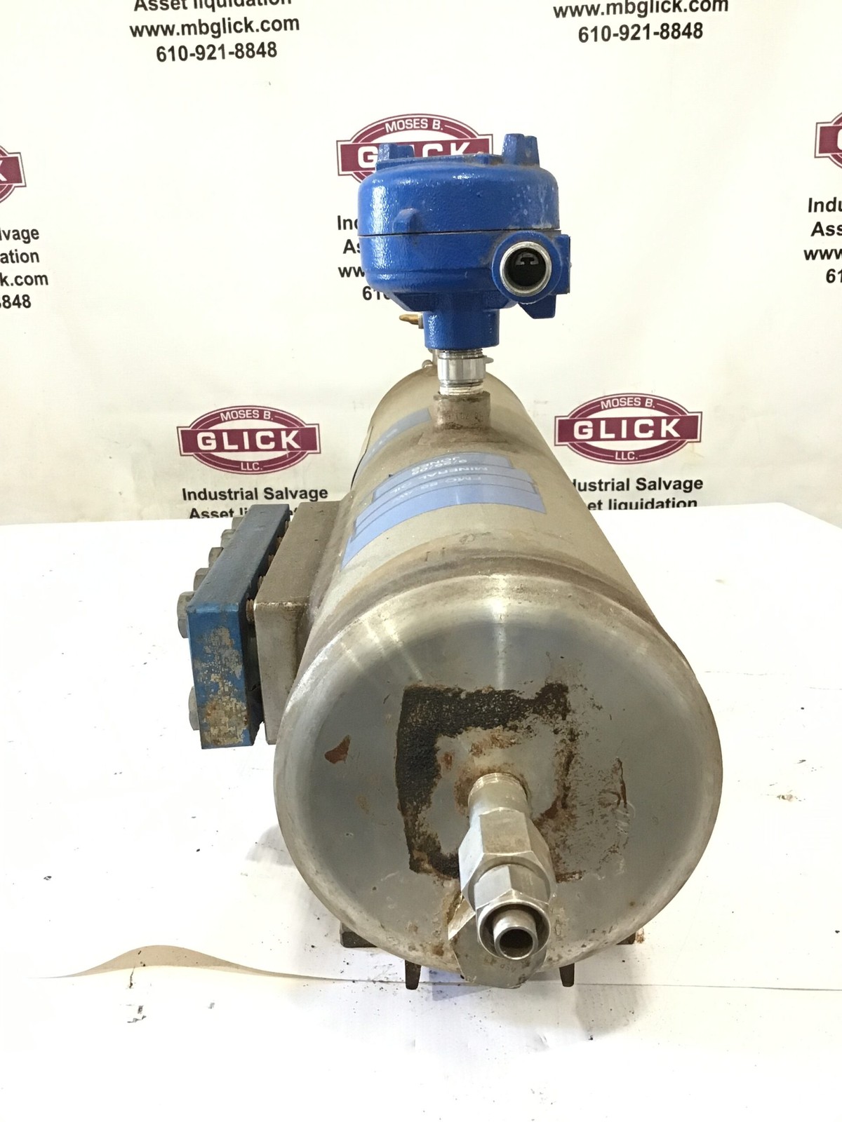 John Crane 92250 Seal Support System Reservoir Tank w/ Valves & Regulator