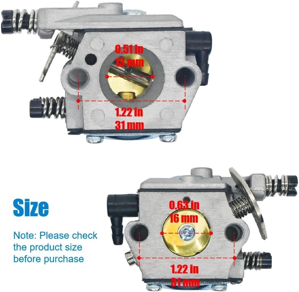 Ferilter Carburetor for Stihl 009 010 011 012 Chainsaw Parts Air As Picture