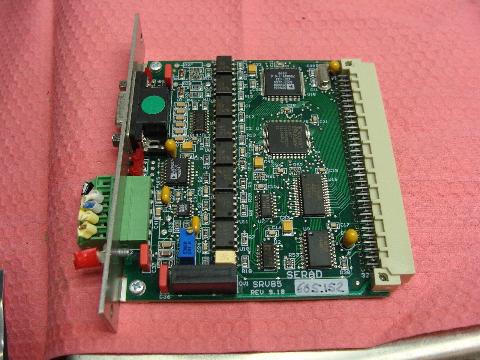 SERAD SERVO MODULE SRV85 REV 9.18 605152 FOR SERAD MCS 32 EX CONTROLLER SYSTEM