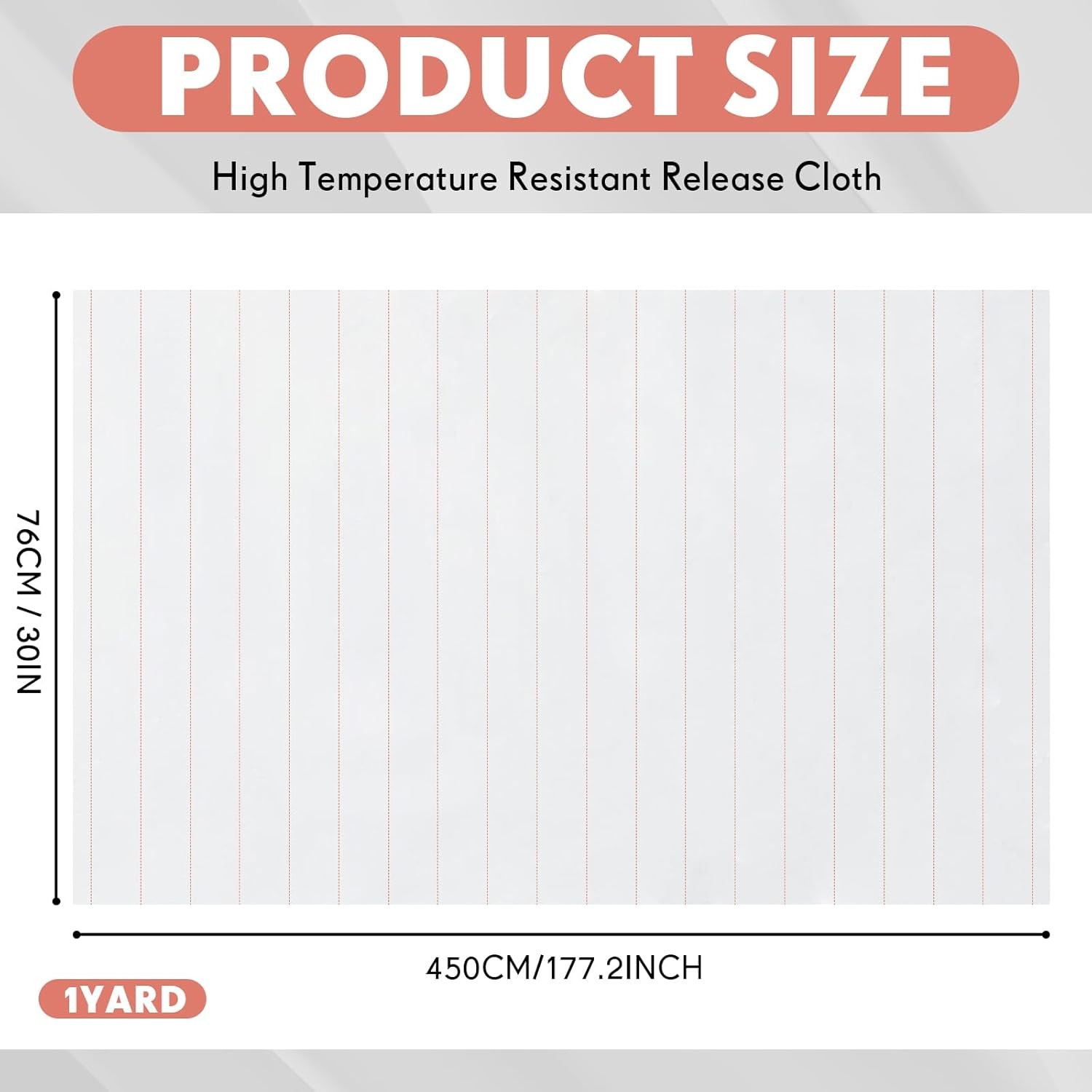 5 Yards Peel Ply, High Temperature Resistant Release Cloth, Carbon Fiber Fiberg