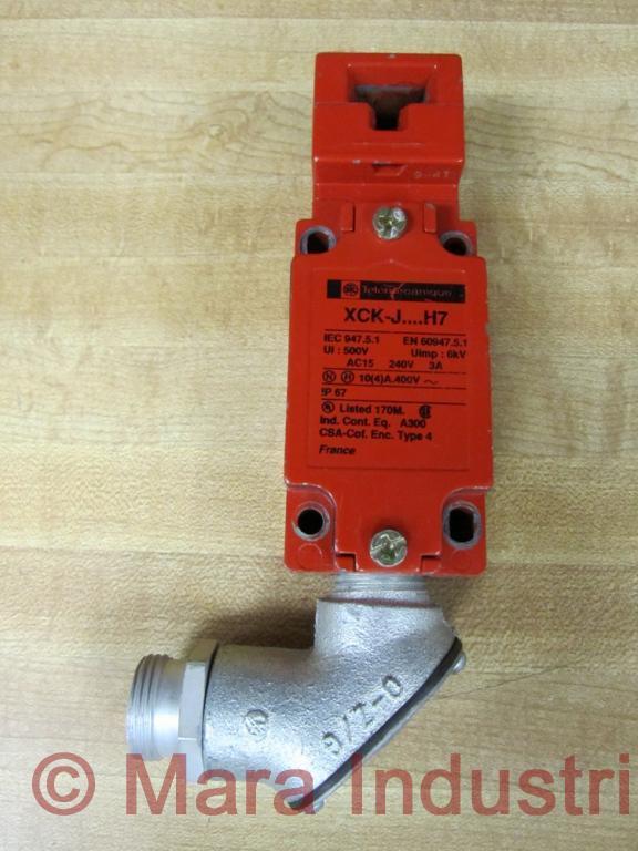Telemecanique XCK-J….H7 Limit Switch W/Elbow Connector