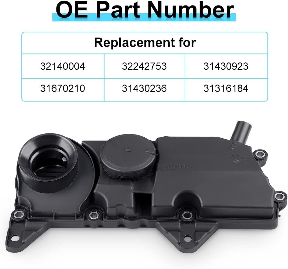WATERWICH PCV Valve Oil Trap 2.0L Compatible with Volvo XC90 XC60 S60 S80 S90…