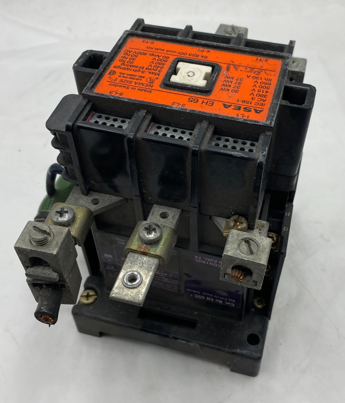 ASEA EH65 Contactor SK823001-Coil Sub No. /ASEA EH65 Contactor