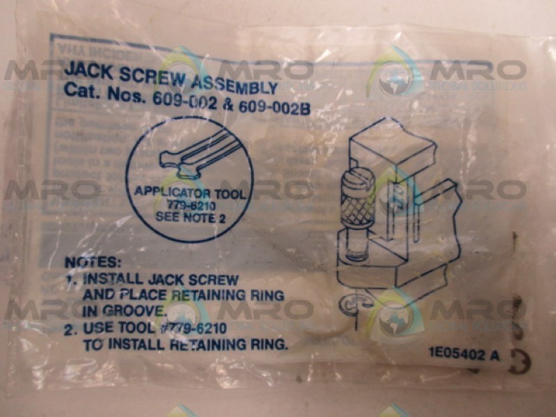 THOMAS&BETTS 609-002 609-002B JACK SCREW ASSEMBLY NSMP