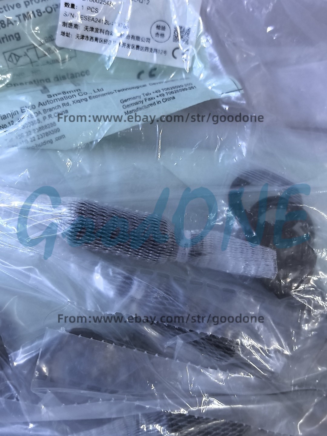 1PC NEW FOR Elco Fi8A-TM18-OP6L-Q12 Proximity Switch Sensor