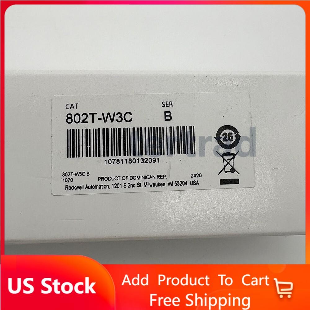 802T-W3C New Allen-Bradley Rod Lever 802T Limit Switch Levers in Stock 802TW3C