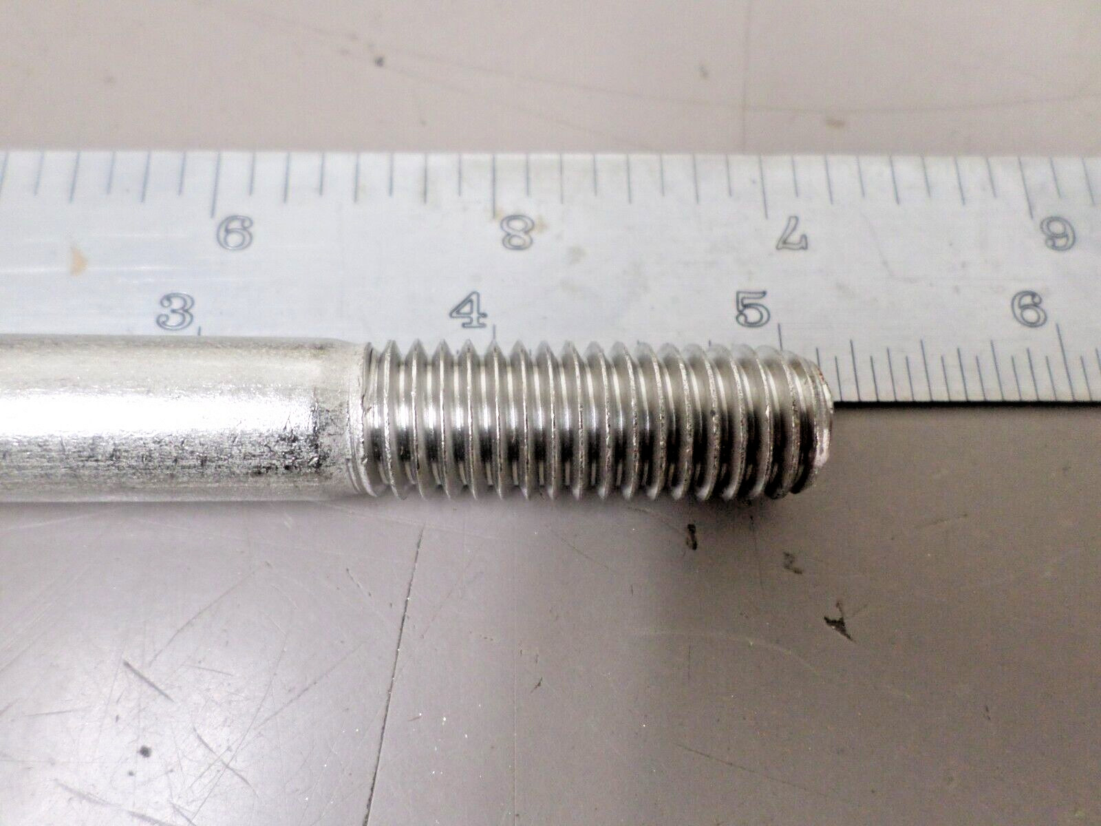 5 Pack of 1/2-13 x 5 Stainless Steel Coarse 18-8 Hex Bolts F593C THE