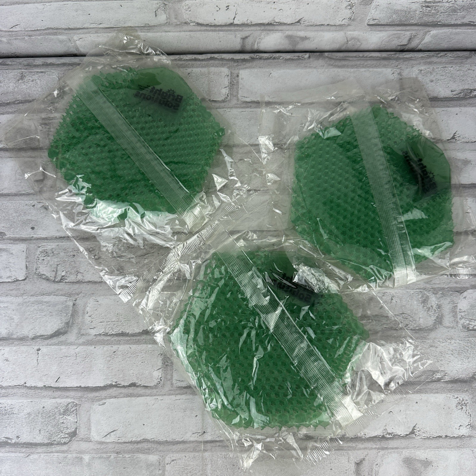 Fresh Products Bright Solutions Urinal Screens Green 3 Packages of 2 Each