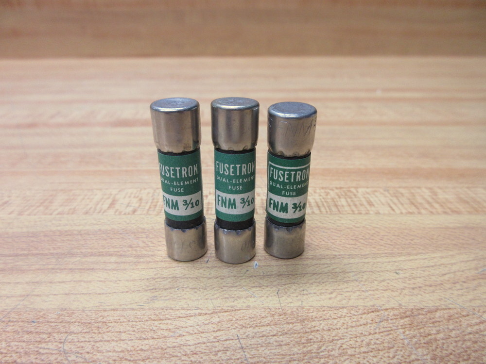 Buss FNM-3/10 Bussmann Fuse Cross Ref 6F169 Tested (Pack of 6)