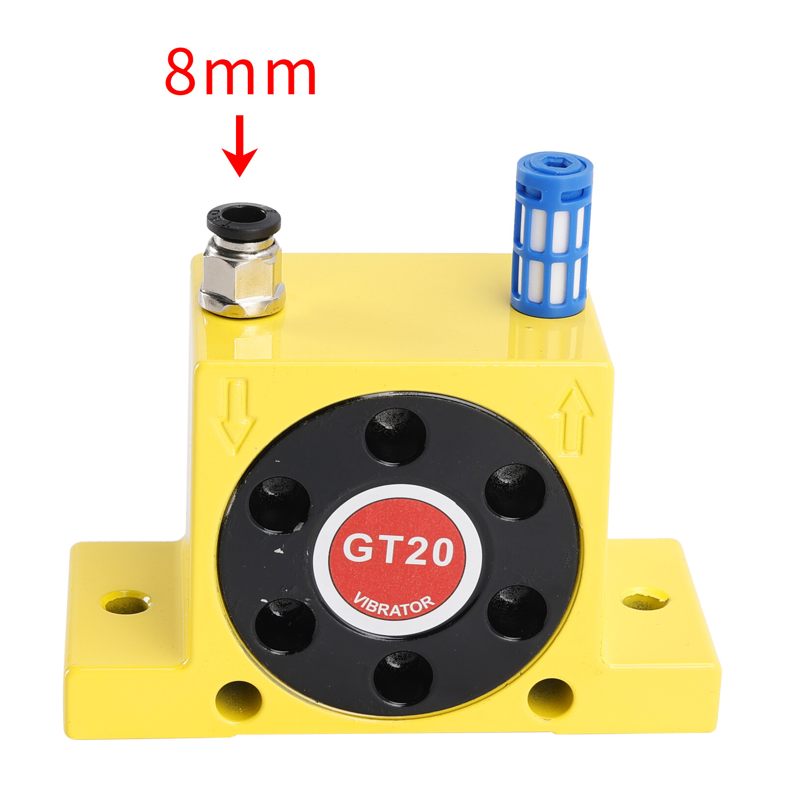 Pneumatic Turbine Vibrators GT20 1/4″ Silent Golden Industrial Vibrator US