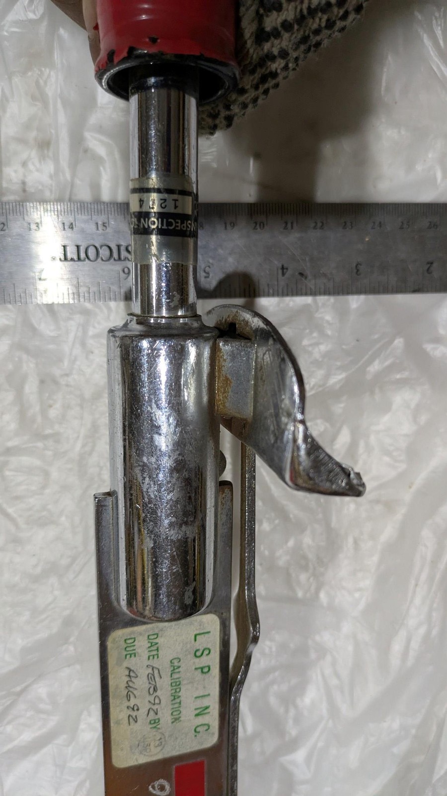 LSP M-202 1274 TORQUE WRENCH 0-1000 LBS
