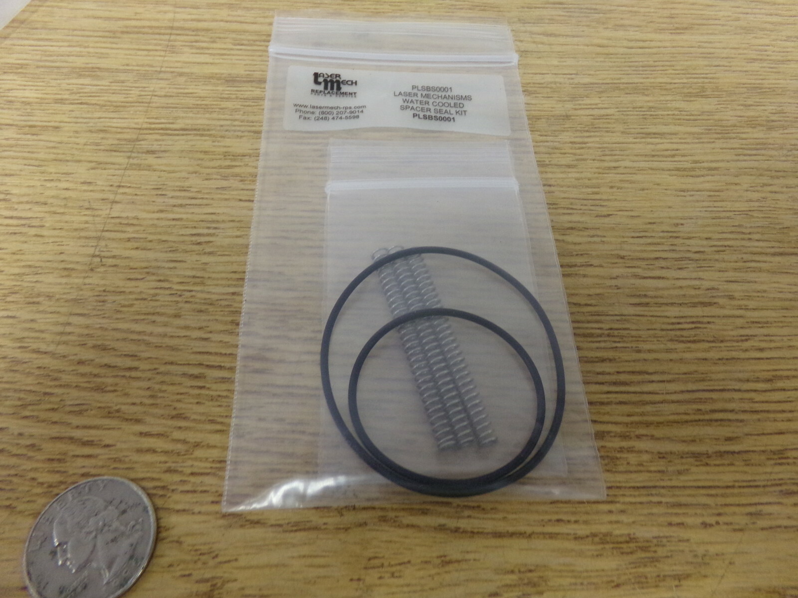 NEW Laser Mech PLSBS0001 Water Cooled Spacer Seal Kit *FREE SHIPPING*