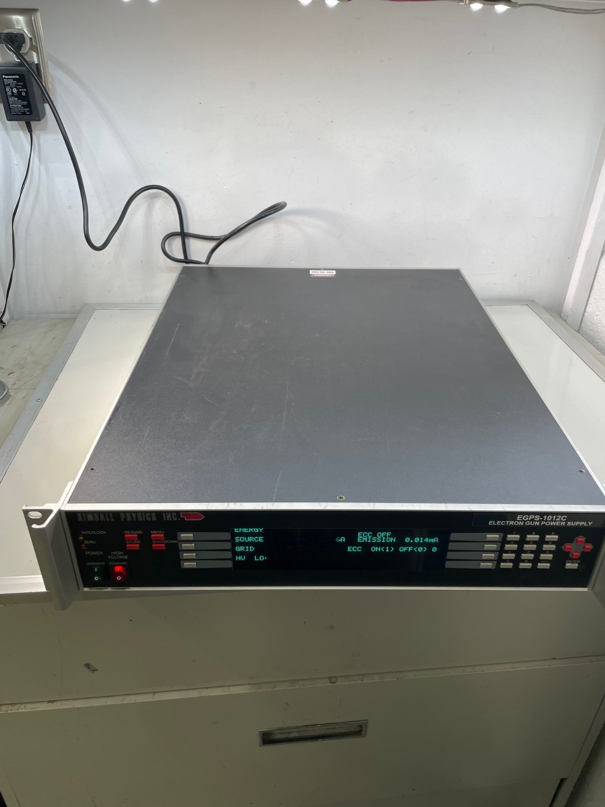 KPI Kimball Physics EGPS-1012C UHV Low Energy Electron Gun Power Supply