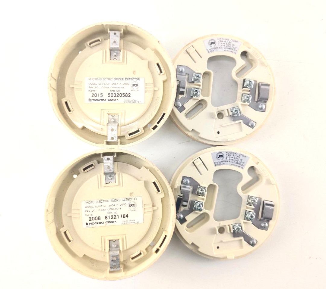 Hochiki SLV-E ( J ) Photo-Electric Smoke Detector 24VDC 0.04A (PACK OF 2 PCS)