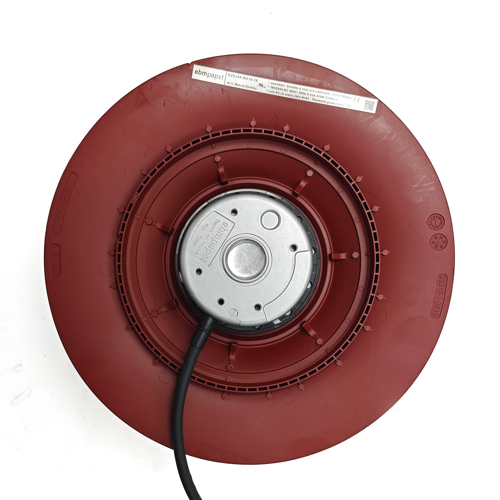 Brand new Cooling Fan R2D250-RA10-15 for ebmpapst R2D250-RA10-13 400v 200w