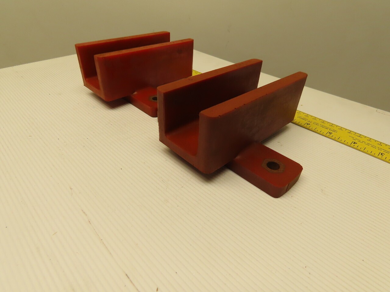 Dematic 0688181136 1-23/32″ Wide 1-5/8″ Deep 2 Bolt Mount Infeed Guide Lot Of 2