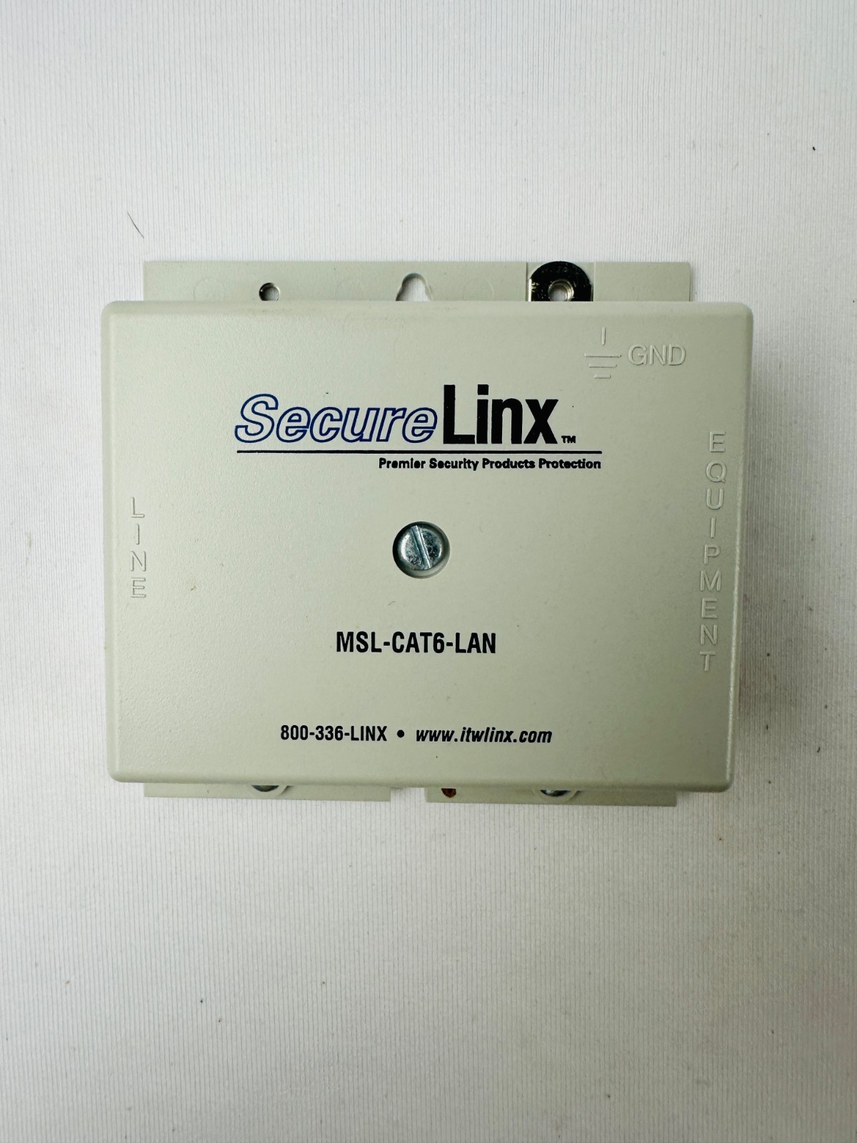 Secure Linx MSL-CAT6-LAN Primary Telecom Protector| 8-wire Protection