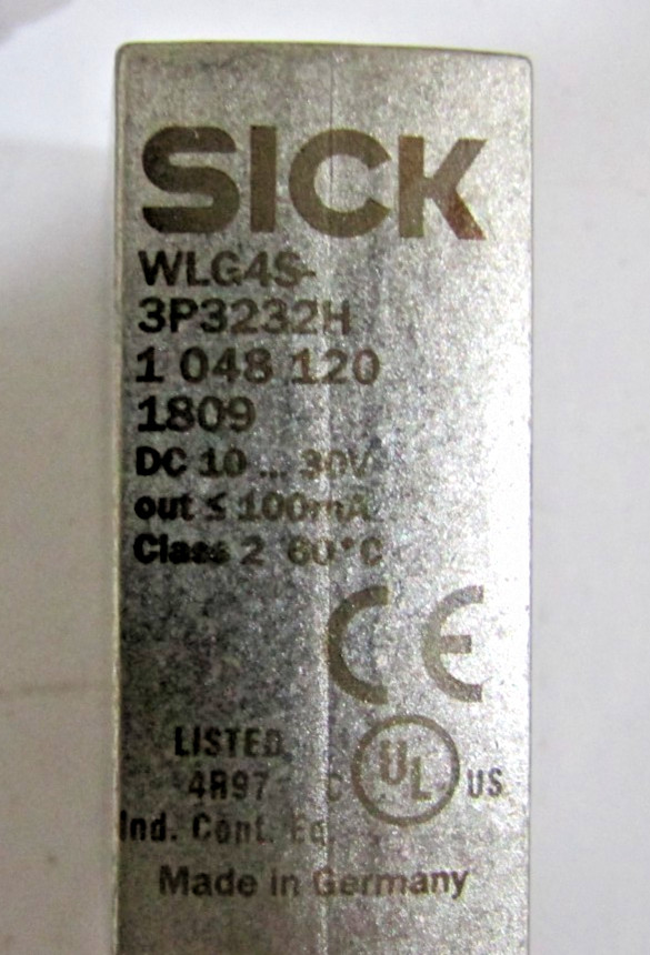 Sick WLG45-3P3232H Photoelectric Sensor