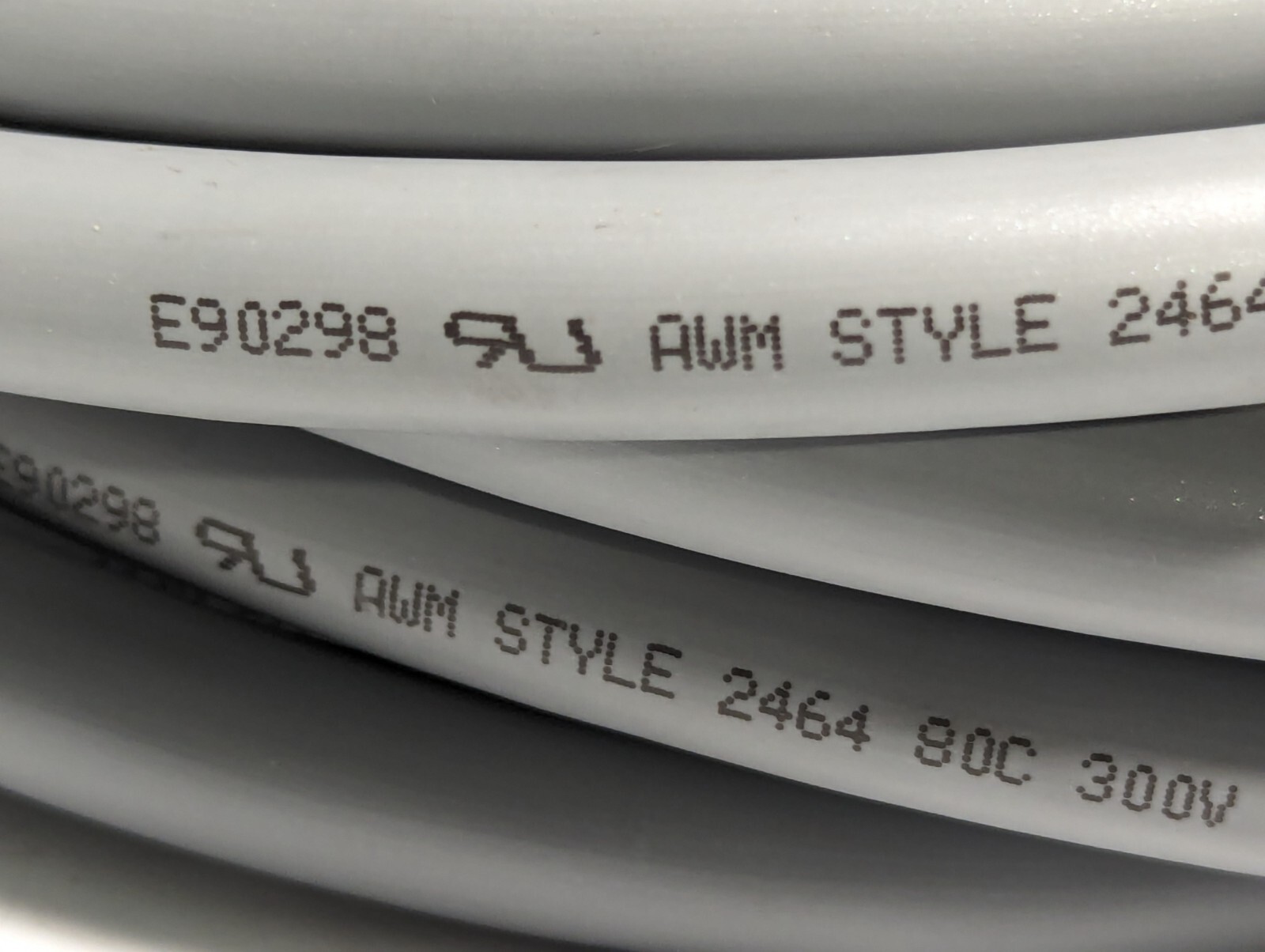 173K357G06 W4057 E90298 AWM Style 2464 80C 300V Cable Assembly – Free Shipping