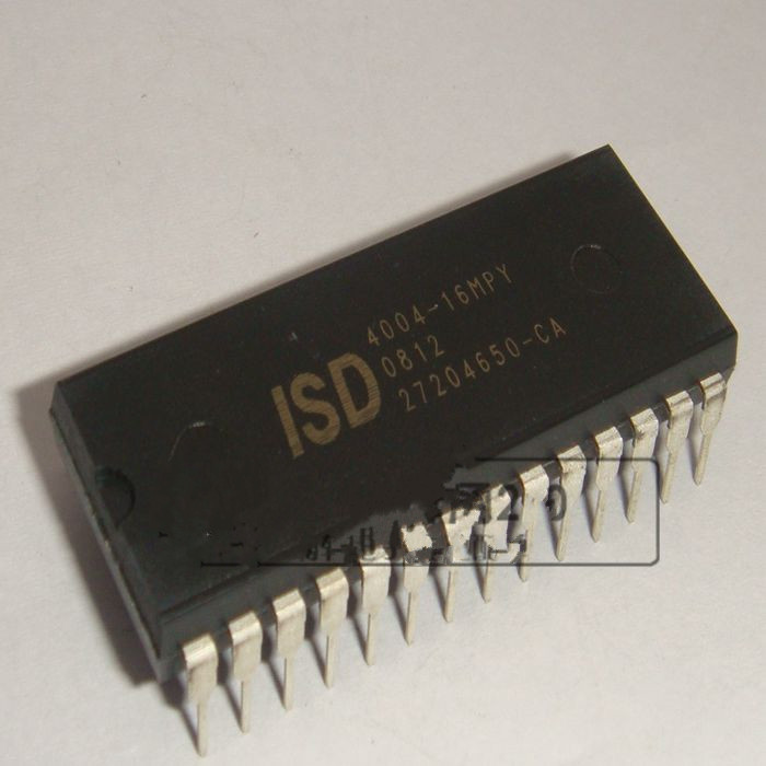 1PC New ISD4004-16MPY ISD DIP28 voice chip 16 minutes