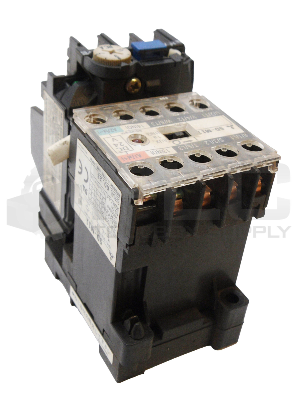 MITSUBISHI SD-M11 CONTACTOR 440V 15A W/ TH-N12 THERMAL OVERLOAD RELAY 600VAC