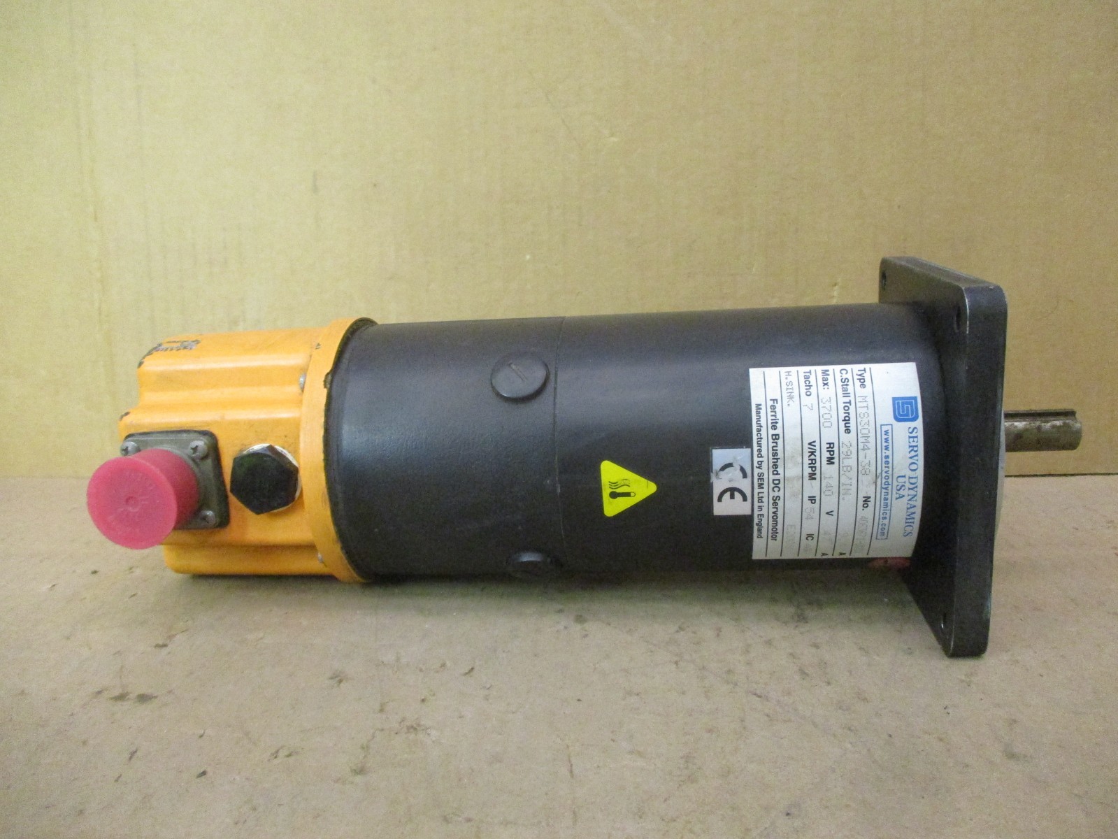 Servo Dynamics USA MTS30M4-38 29LB/IN Ferrite Brushed DC Servomotor 53369FM