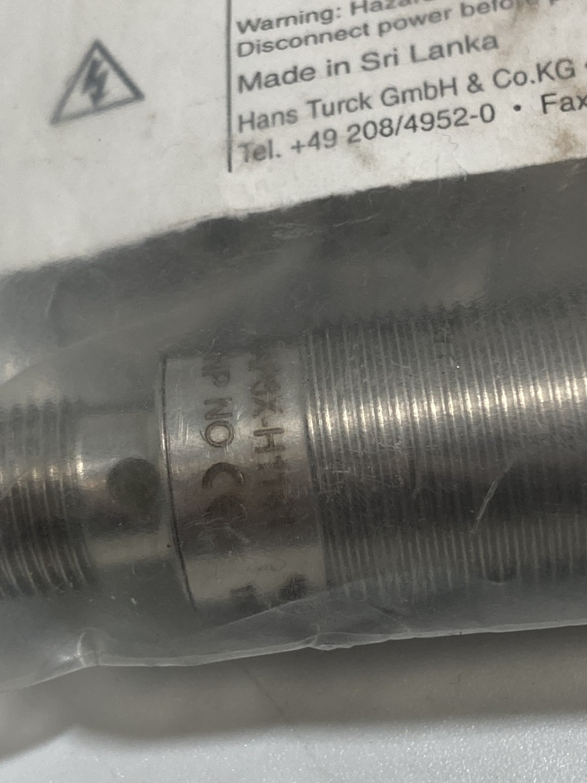 TURCK BI10-EG18FM-AP6X-H1141 INDUCTIVE SENSOR 10-30VDC 200MA SN 10MM PNP NO NIB