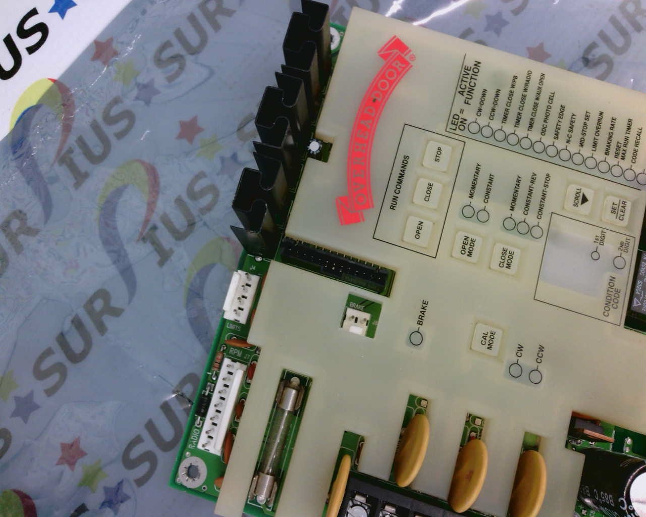 USSP Overhead Door Garage Door Opener Main PCB Control Mother Board 3400A