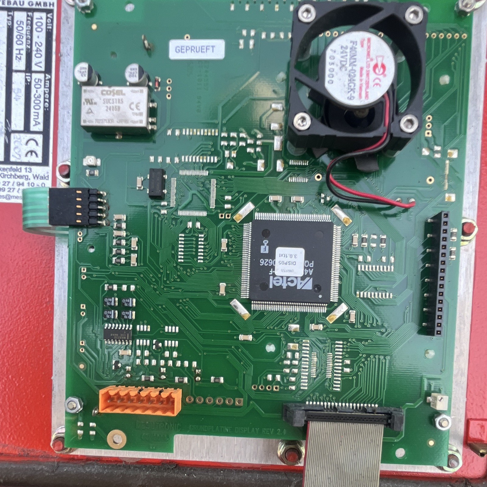 MESUTRONIC UNICON 650 Control Board PCB Assembly w/ PMA 20 T 2415-MG