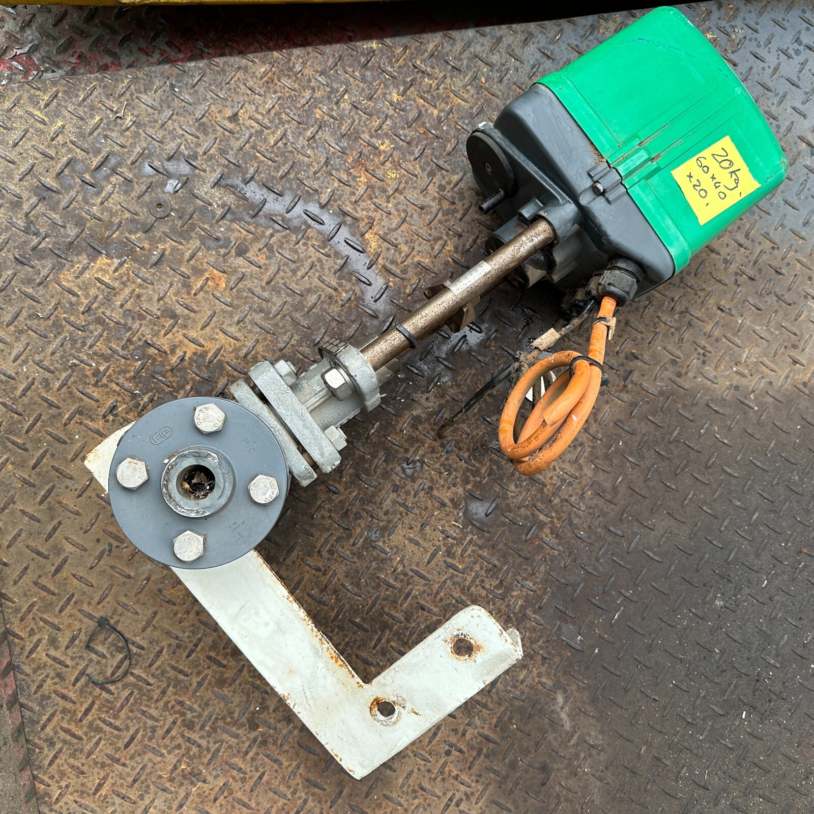 RTK MV5211 1″ inch DN25 250C Electric actuated control valve ST 5112-32 Actuator