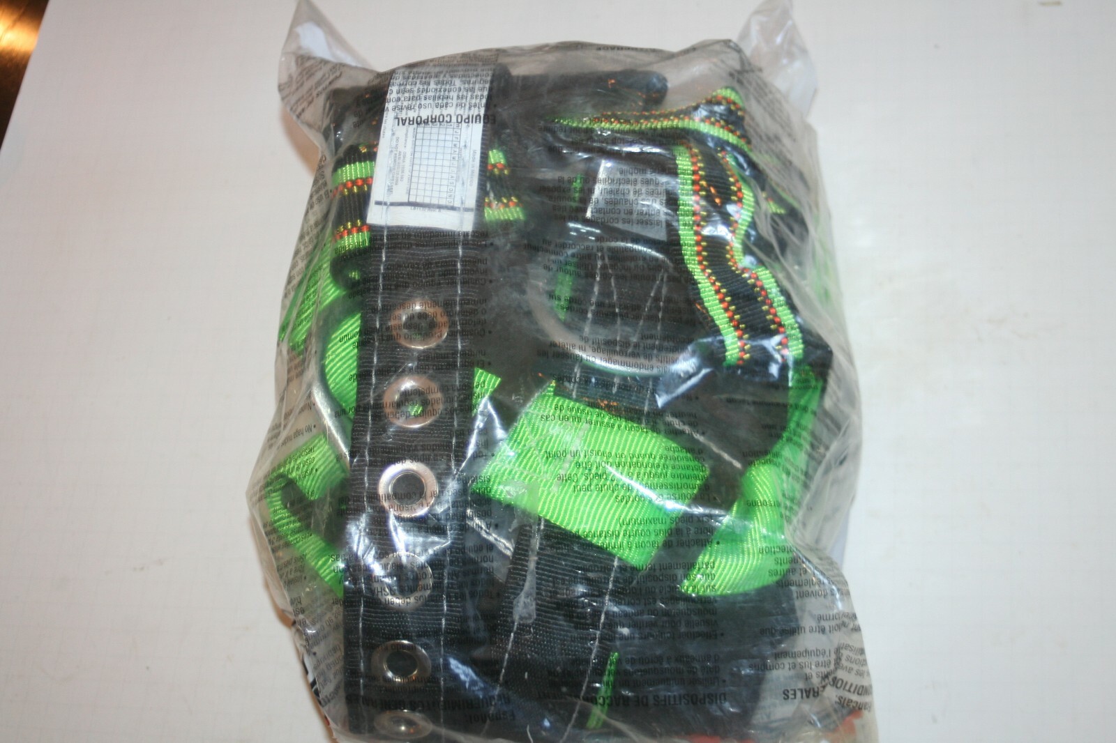 MILLER HONEYWELL P950-77/UGN DURAFLEX PYTHON Full Body Ultra Harness Green