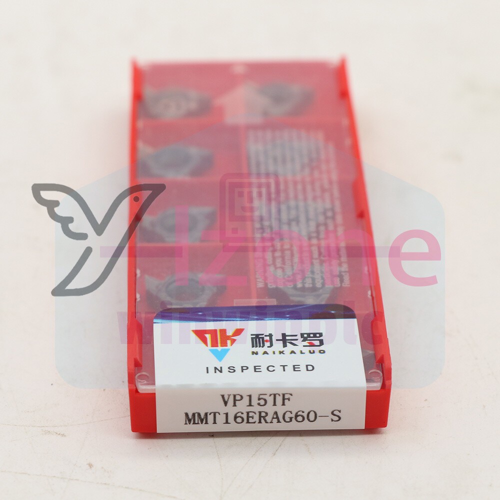 10PC for Mitsubishi MMT 16ER AG60 VP15TF MMT16ERAG60-S Carbide Threading Inserts