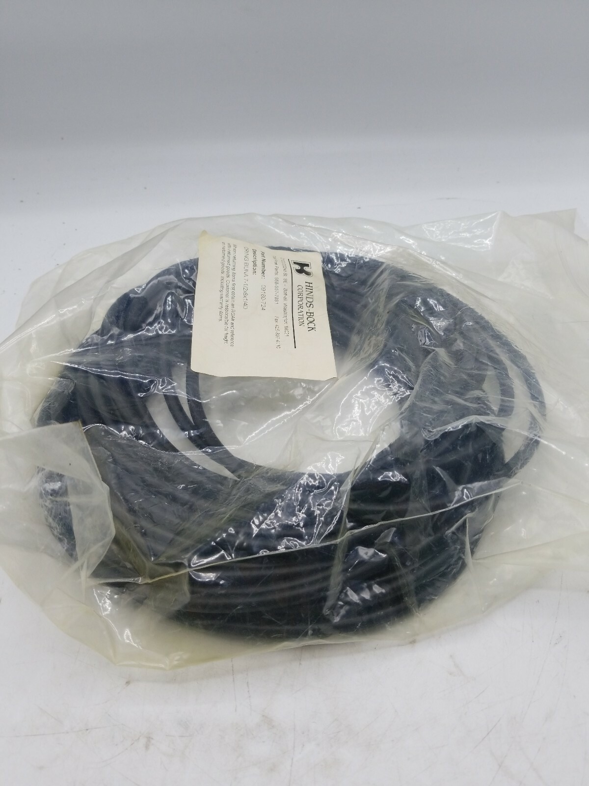 Hinds Bock Oring Buna 7-1/2x8x1/4d